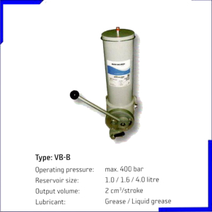 Máy bơm mỡ bò bằng điện VB - B ( Bijur delimon grease pump)